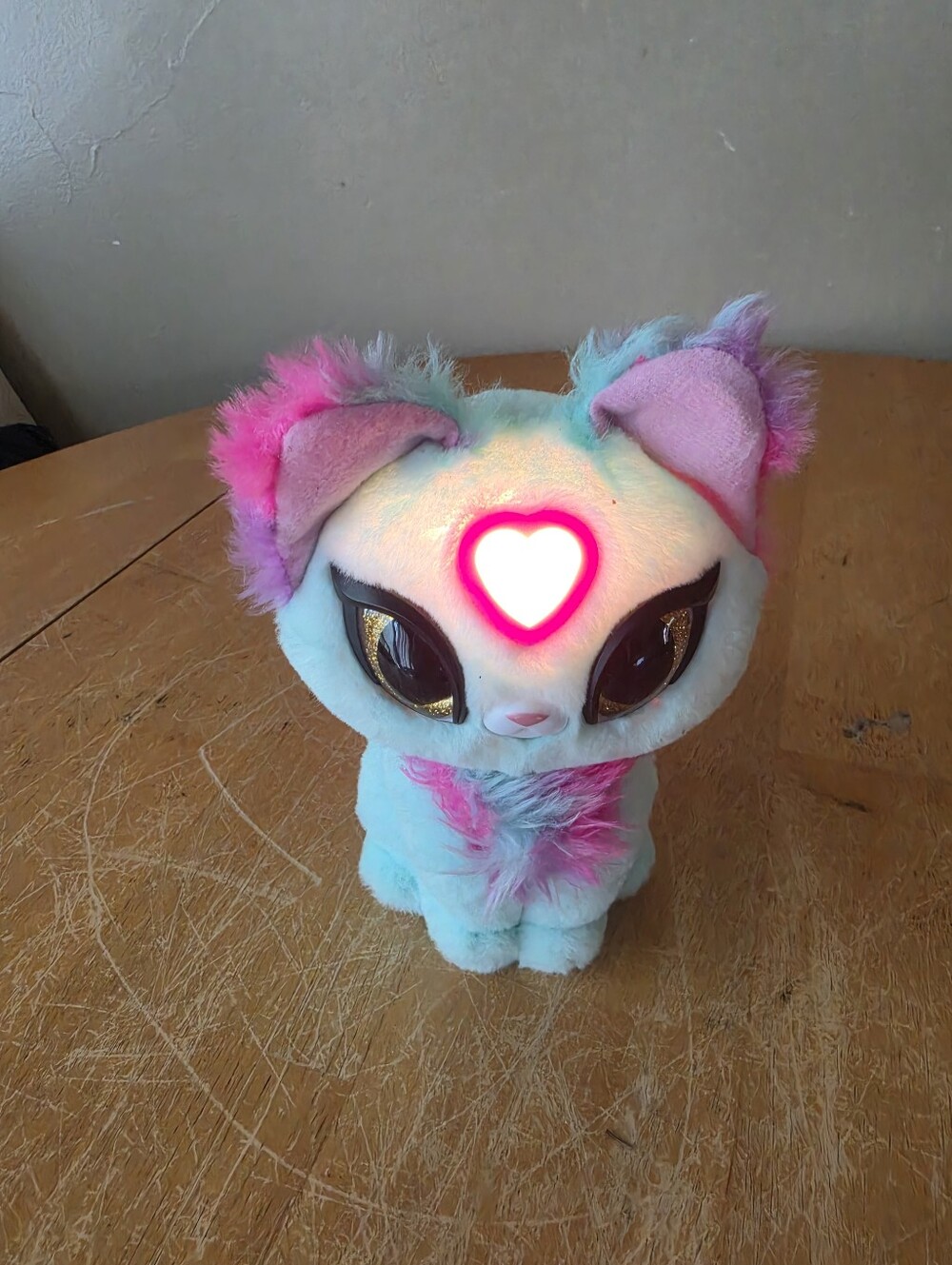 My Fuzzy Friends Magic Whispers Sky Plush Cat